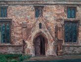 entrance of church